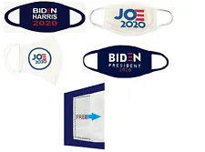 Joe Biden Face Mask 2020 Election Washable Reusable Cover With Filter Pocket