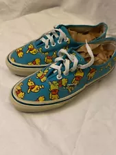 Authentic Vintage Winnie The Pooh Vans X Disney Size 7 1/2 Made in USA