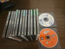 Playstation 1 Game Lot Rpg Resident Evil 2, Twisted Metal 4, Star Ocean And More