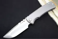 Chaves Knives Redencion Street - Full Titanium Handle / Stonewashed Finish / Dro