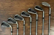 Cobra F-Max SuperLite Irons 5-GW Regular Flex Steel Right Hand Standard Length