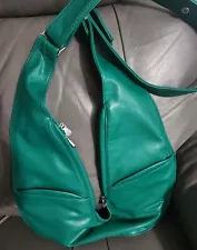 Sash bag CITRUS LEAF FAUX LEATHER Great Condition!