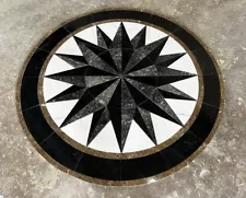 Floor Marble Medallion 48''x48''