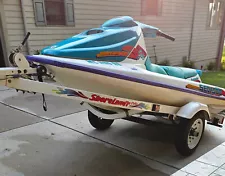 LF - 1995 Sea Doo 9'11" Jet Ski with Trailer & Jet Ski Ramp/Dock - Michigan