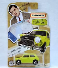 Matchbox #30 Mini Cooper Yellow Mr Bean For Sale