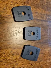 Three HK Magazine Floorplates for HK USP Compact / HK45C, 45 ACP, 8-Round Flat