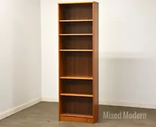 Danish Modern Teak Bookcase Mid Century