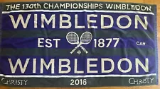 2016 WIMBLEDON Tennis Towel Christy