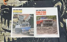 1966 Ford Trucks F-100 /F-250 & Econoline - Dealer Sales Brochure!