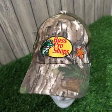 Bass Pro Shop Cap Hat Fishing Camo Trucker Mesh Snapback Realtree 2014 Carl’s Jr