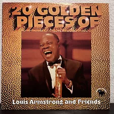 LOUIS ARMSTRONG - 20 Golden Pieces Of - 12" Vinyl Record LP - VG