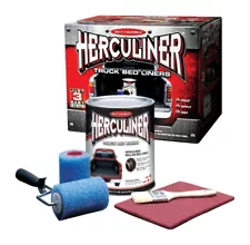 Herculiner Do-It-Yourself Truck Roll-On Bed Liners Coating Kit Just 3 Easy Steps