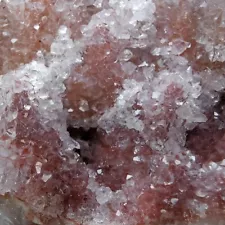 OUTSTANDING 4 INCH PINK AMETHYST CRYSTAL CLUSTER