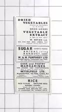 1937 W Bryan Ltd Dried Vegetables Herbs And Extract