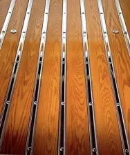 Bed Strip Kit Chevy 1954 1955 Polished Stainless Long Stepside Truck for Wood