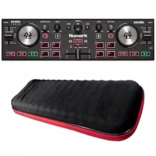 Numark DJ2GO2 Touch Serato DJ Lite Portable Pocket DJ Controller w Case