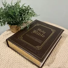 KJV Family Bible | Large Print | Illustrated Family bible | birth/marriage pages