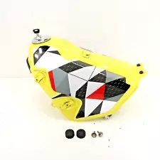 Suzuki DRZ400S - Stock Yellow Metal Gas Fuel Tank w/ Cap Key - 2006 DRZ 400 OEM (For: More than one vehicle)