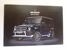 Brabus for G - Class Mercedes 2015 Glossy Colour Brochure