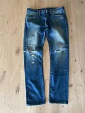 Levi’s Men’s Rockstar Denim Jeans Distressed Size 34 34 Liquidation Sale