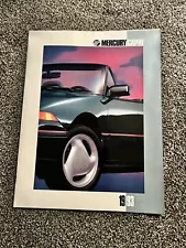 1993 Mercury Capri Original Large Sales Brochure Catalog - XR2