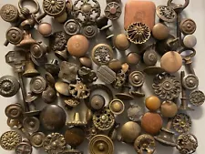 ANTIQUE VTG BUILD YOUR OWN LOT CABINET DOOR KNOBS DRAWER PULLS 10% OFF 2 0R MORE