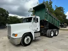 Freightliner FLD120 T/A 14 Yard Dump Truck Hauler M/T Detroit Diesel PTO bidadoo