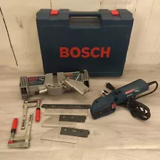 Bosch 1640VS Fine Cut Saw FS2000 Miter Table , Blades, Clamps and Case