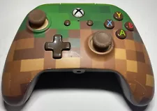 Minecraft Microsoft XBox One Windows PC Wired Controller grass 1513103-01 PowerA