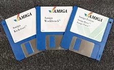 Amiga 1000 Kickstart v1.1, Workbench + Extras on DD 3.5" Floppy Disk Boot A1000