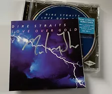 Dire Straits Love Over Gold Remaster CD ( SIGNED AUTOGRAPHED ) By Mark Knopfler