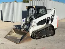 2020 Bobcat T590 Skid Steer Track Loader Crawler Aux Hyd Bucket bidadoo