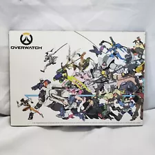 Overwatch Battle Mounted Wall Print 11.5" X 8" Wood Plaque Blizzard Year 2017