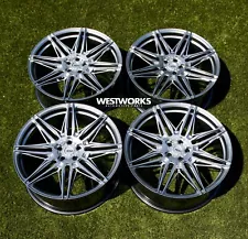 22" ADV.1 ADV08 Wheel Set fits VW Atlas Audi Q7 22x9 5x112 Silver R-Forged SALE