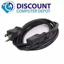 3 Prong Replacement AC Power Cord Cable US Plug for PC Desktop Dell XBox Cisco