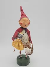 Lori Mitchell Little Red Riding Hood Figurine Wilf Toy Basket