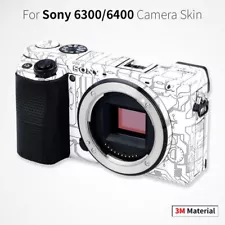 Mebont Camera Body Protective Skin For Sony A6300/6400 Anti-Scratch Sticker