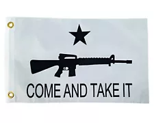 Come and Take It Flag 12x18 Inches - Perfect for UTV ATV SxS Boats Whip Flags