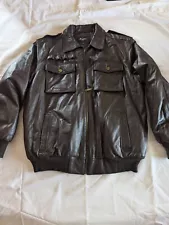 Sean John Leather Jacket XL