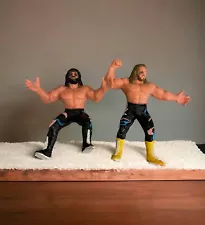 Rare WCW Galoob Fabulous Freebirds Michael PS Hayes & Jimmy Jam Garvin