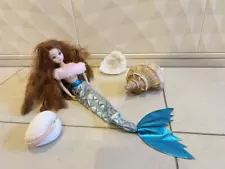 Mermaid Princess Licca-Chan Barbie Dress-Up Tail Fin For Doll