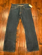 Nudie Jeans Men's Blue Regular Straight Leg “Ralf” Jeans, Size 31