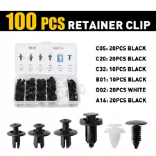 Clip Fender Trim Car Push Auto Pin Rivet Bumper Door Panel Retainer Fastener Kit (For: Mack)