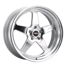 Weld Racing 20x8 Ventura Wheel Gloss Silver Machined 5x5 / 5x127 +0mm 4.50"