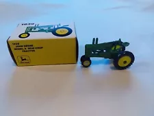 John Deere Model Toy Tractor 1882 Model A Row Crop No 564 Ertl w Original Box