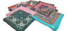 Bandanas, Bandanas and More Bandanas, Biker Scarves, Neckerchiefs