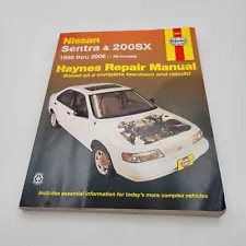 Nissan Sentra & 200SX 1995-2006 Haynes Repair Manual (For: 1998 Nissan 200SX)