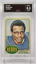 Walter Payton Rookie Card - Topps 1976 #74 - Graded 6.5 EX-NR+