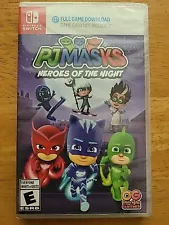 New Pj Masks Heroes of The Night Kids Superhero Video Game - Nintendo Switch