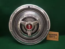 1966 Plymouth Sport Fury deluxe spinner/tri bar hubcap 14"